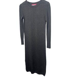 Catherine Malandrino Gray Long Sleeve Sweater Dress XS